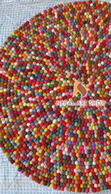 
multi color felt balls rugs, Felt wool balls and rugs DIY Projects, wholesale felt balls, wholesale felt rugs, felt balls and rugs manufacturer