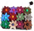 felt flowers, felt crafts kits, felt flower tutorial, flower making kits