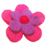 brooches, handmade felt brooches, Felt hair clip, Felt craft brooches, Felt flower brooches