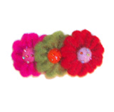 brooches, handmade felt brooches, Felt hair clip, Felt craft brooches, Felt flower brooches