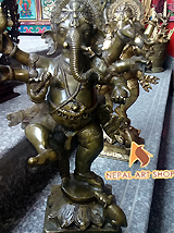 Ganesh Statue, Ganesha statue Crafts, Ganesh statue made in Nepal, 
Ganesh Sculpture, Dancing Ganesha statue, Copper Ganesh Statue, Gold Plated Ganesh statue