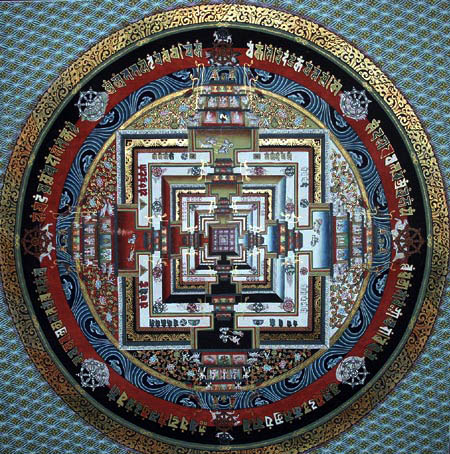 Kalchakra Mandala Thangka, Kalchakra Mandala Painting, buddhist kalachakra mandala, man dala, buddha painting, mandala art