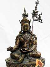 Padmasambhava Statue, Guru Mantra, Tibetan Buddhist Statue, Guru Rinpoche handmade statue,
Vajra Guru mantra, Guru Padmasambhava Statue for Sale,  Guru Mantra, Nepali Statue