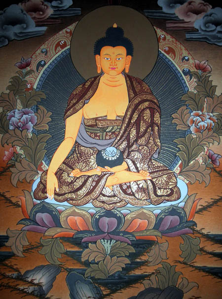 shakyamuni buddha, thangka art, 
shakyamuni thangka painting, hand painted thangka, online craft store