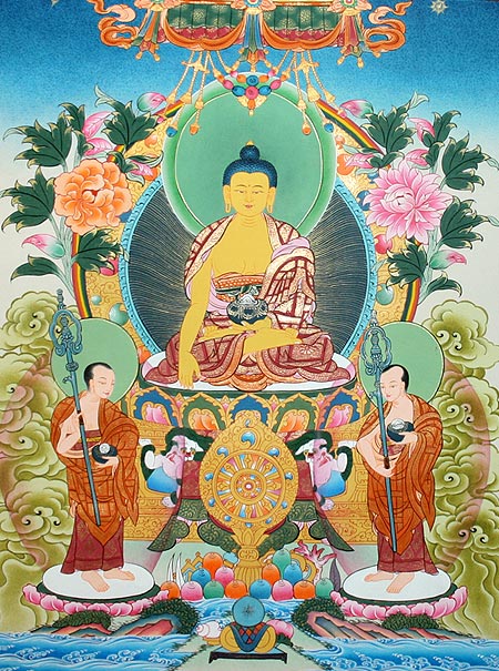 shakyamuni buddha, thangka art, 
shakyamuni thangka painting, hand painted thangka, online craft store