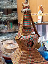 Stupa, Buddhist Stupa, Stupa temple craft, Buddhist ritual crafts for sale, bronze stupa, stupa meaning and purpose, stupa made in Nepal, Tibetan Stupa