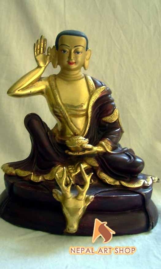 Tibetan Deities Statue, Mahakala staue, namse bangdzo, Milarepa Statue, Marpa, Karmapa Kagyu Statue, Gampoa Statue,
Tilopa, Naropa, Chenresiz statue, Demchhog Khorlo, Duikhor Statue, Kalchakra Statue, Vajrayani Buddhism, Nepal, Tibet, Buddha