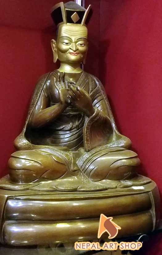 Tibetan Deities Statue, Mahakala staue, namse bangdzo, Milarepa Statue, Marpa, Karmapa Kagyu Statue, Gampoa Statue,
Tilopa, Naropa, Chenresiz statue, Demchhog Khorlo, Duikhor Statue, Kalchakra Statue, Vajrayani Buddhism, Nepal, Tibet, Buddha