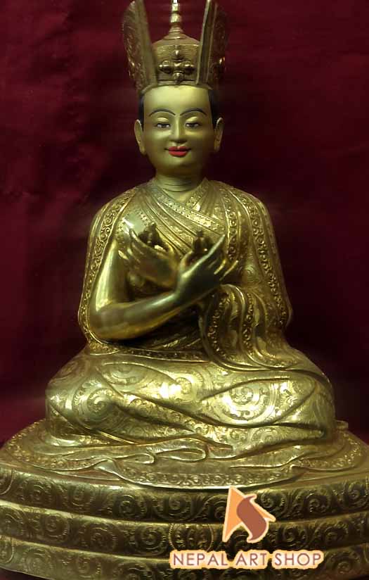 Tibetan Deities Statue, Mahakala staue, namse bangdzo, Milarepa Statue, Marpa, Karmapa Kagyu Statue, Gampoa Statue,
Tilopa, Naropa, Chenresiz statue, Demchhog Khorlo, Duikhor Statue, Kalchakra Statue, Vajrayani Buddhism, Nepal, Tibet, Buddha