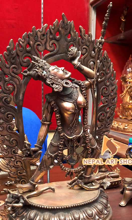 Tibetan Deities Statue, Mahakala staue, namse bangdzo, Milarepa Statue, Marpa, Karmapa Kagyu Statue, Gampoa Statue,
Tilopa, Naropa, Chenresiz statue, Demchhog Khorlo, Duikhor Statue, Kalchakra Statue, Vajrayani Buddhism, Nepal, Tibet, Buddha