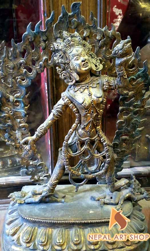 Tibetan Deities Statue, Mahakala staue, namse bangdzo, Milarepa Statue, Marpa, Karmapa Kagyu Statue, Gampoa Statue,
Tilopa, Naropa, Chenresiz statue, Demchhog Khorlo, Duikhor Statue, Kalchakra Statue, Vajrayani Buddhism, Nepal, Tibet, Buddha