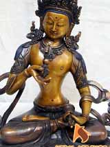 Vajrasattva Statue, Copper Vajrasatwa Statue Made in Nepal, Vajrasattva Sculptures, Vajrasattva Statue wholesale,
Mahayana, Mantrayana, Vajrayana Buddhist, Old bronze Nepali Vajrasattva statue, Vajrasattva Statue retail price