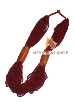 Bead Crafts Necklaces, Nepal handicraft jewellery, beautiful beaded necklaces