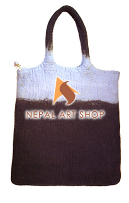 Felted Bag, Felt wool Bag, Tote Bags, Crossbody Bags, felt in nepal, felt and yarn, felt ball, felt industry, Nepal felt products