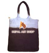 felt craft bags, handmade felt bags, felt in nepal, felt and yarn, felt ball, felt industry, Nepal felt products