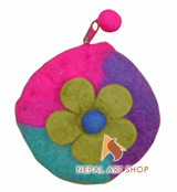 felt purses, felt craft, handbag, purse, Nepal felt purses, felt products