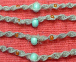 Hemp jewelry, hemp, jewelry, macrame, hemp necklaces, crafts, anklet, anklets, bracelets