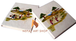 lokta paper note book, Nepal handmade paper notebook, Nepal paper products