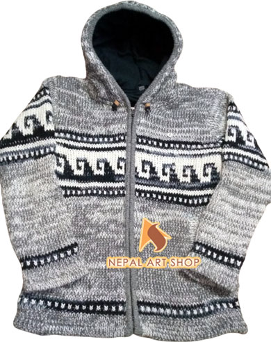 knitted wool jacket, woolen jacket price in nepal,
fleece lined wool jacket, nepalese knitwear