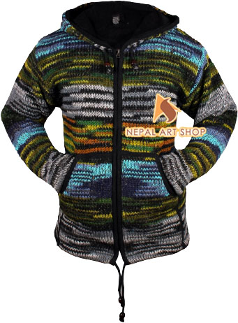 knitted wool jacket, woolen jacket price in nepal,
fleece lined wool jacket, nepalese knitwear