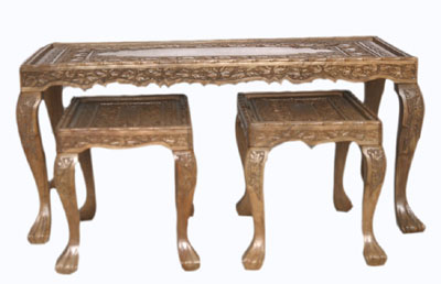 hand carved living room tables, kashmiri walnut,
wood carving, furniture, modern tables designs