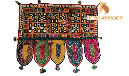 Torans, window valance, bandarwal, door topper, Window Hanging