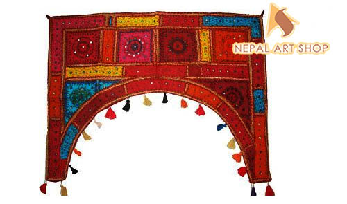 Torans, window valance, bandarwal, door topper, Window Hanging