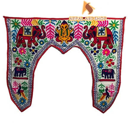 Torans, window valance, bandarwal, door topper, Window Hanging