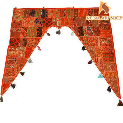 Torans, window valance, bandarwal, door topper, Window Hanging