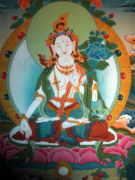 white tara, buddha tara, thangka painting, thangka art, tara mandala art, white tara thangka, white tara buddha, tara paintings, tara thangka