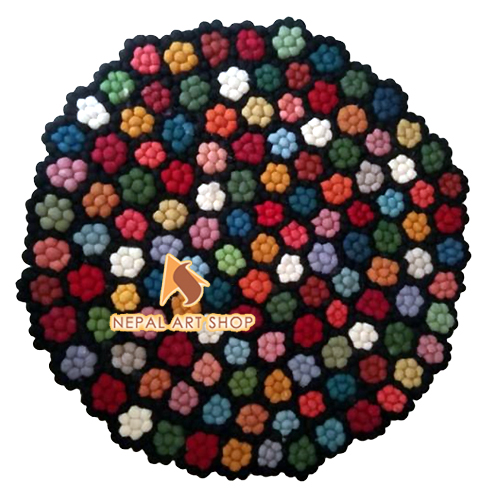 wool rugs, carpet rugs, needle felting, rug balls, rug wool, felt balls