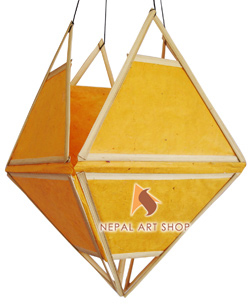 Lokta Paper Lamp Shade – A-Line – Wholesale Lokta Paper Product Code LLS011
