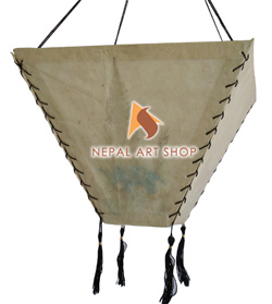 Lokta Paper Lamp Shade – Sphere – Wholesale Lokta Paper Product Code LLS018