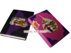 Lokta Paper Notebook – Ruled – Wholesale Lokta Paper Product Code LNB011