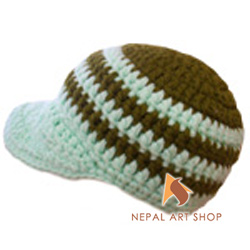 Snow Cap with Fleece Lining – Wholesale Nepal Woolen Hat Code WHAT010