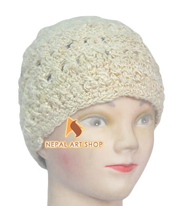 Wool Hat with Brim – Wholesale Nepal Woolen Hat Code WHAT007